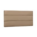 Ver imagem 1 de Painel de Cama 160cm Greta Suede Bege - Lucadi Home