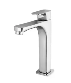 Torneira Monocomando Luxo Elettra Bancada Bica Alta Cromada