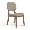 Conjunto Mesa De Jantar Detroit 1.8 Off White/Nature Com 6 Cadeiras Detroit Nature/Areia – Tebarrot  - 4