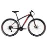 BICICLETA ARO 29 OGGI HACKER HDS 24V PRETA / VERMELHA 17 Vermelho - 1