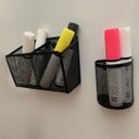 Ver imagem 7 de Porta Marcador PRETO Quadro Branco Imantado Duplo - BRW - OR5181