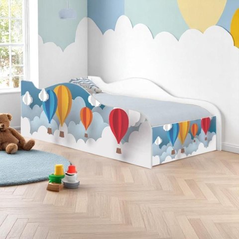 Cama Solteiro Glow Balão Solteiro com Colchão