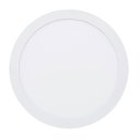 Ver imagem 1 de Painel Led Redondo Embutir 12w Luz Amar 17x17cm Bronzearte