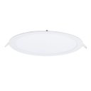 Ver imagem 2 de Painel Led Redondo Embutir 12w Luz Amar 17x17cm Bronzearte