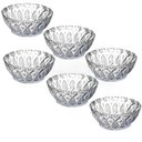 Ver imagem 1 de Jogo de Sobremesa Bowl 6 Pecas Vidro - Tigela de Vidro Conjunto Bowls de Sobremesa Taças em Vidro To