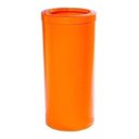 Ver imagem 2 de Kit com 2 Lixeira Plástica 22 Litros com Aro Cor:laranja