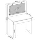 Ver imagem 3 de Penteadeira Camarim Com Espelho E Led Atraente
