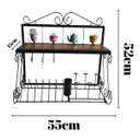 Ver imagem 2 de Paneleiro 55cm + Argola Porta Guardanapos / Escorredor de Pratos:panelinha