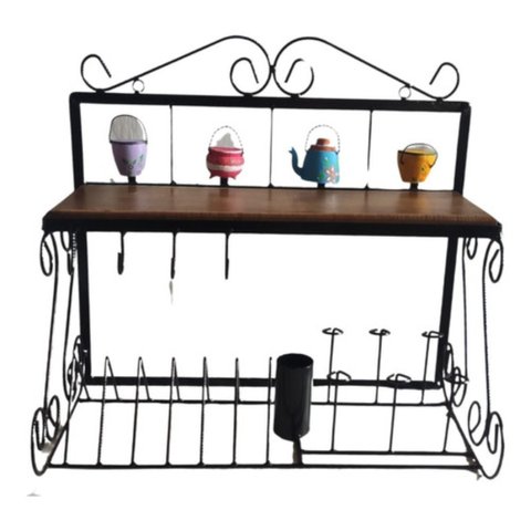 Paneleiro 55cm + Argola Porta Guardanapos / Escorredor de Pratos:panelinha