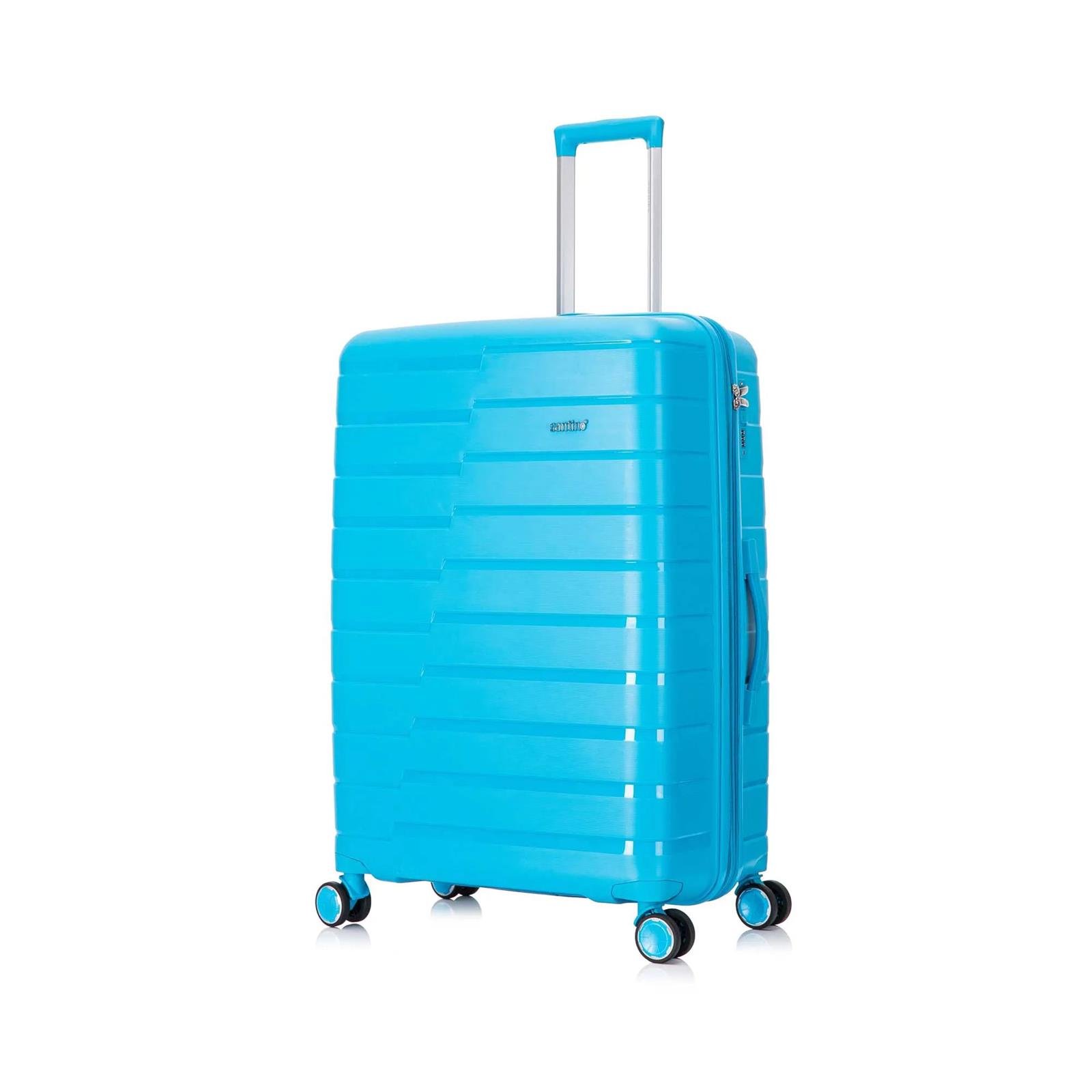 Cópia - Mala Viagem Santino Tav502 Polipropileno Abs Rodinhas 360 Bordo Anac Azul