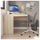 Ver imagem 3 de Mesa de Canto em L para Escritório Recta Bege Branco Caemmun