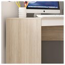 Ver imagem 5 de Mesa de Canto em L para Escritório Recta Bege Branco Caemmun