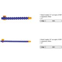 Ver imagem 5 de Flexível Plástico - 1/4" com Registro Bsp 1/8" X 300 Mm - Btfixo