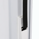 Ver imagem 3 de Janela com 2 Folhas de Correr e Persiana Integrada 1,00x1,00 Aluminio Branco