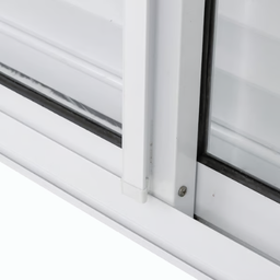 Janela com 2 Folhas de Correr e Persiana Integrada 1,00x1,00 Aluminio Branco - 4