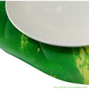 Ver imagem 6 de Kit 4 Pçs Jogo Americano Sousplat Decoração Mesa Posta Jantar Formato Folha