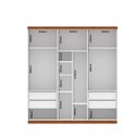 Ver imagem 2 de Guarda-Roupa Casal 6 Portas Lucca Tebarrot