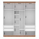 Ver imagem 5 de Guarda-Roupa Casal 6 Portas Lucca Tebarrot