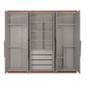 Guarda-Roupa Casal 6 Portas 4 Gavetas Columbia Tebarrot - 2
