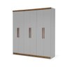 Guarda-Roupa Casal 6 Portas 4 Gavetas Columbia Tebarrot - 3