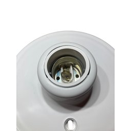 Plafonier Plafon Branco Bocal Rosca E27 Bi Volt:20 Unid - 5