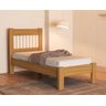 Quarto de Solteiro Bela Nature Cama + Cômoda 4 Gavetas + Guarda Roupa 3 Portas Resistente de Mdf - 8