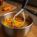 Ver imagem 4 de Kit 4 Amassador Batata Inox Tramontina