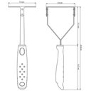 Ver imagem 3 de Kit 4 Amassador Batata Inox Tramontina