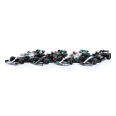 Ver imagem 3 de Pack Miniatura F1 Mercedes C/4 Carros Hamilton 1:43 Bburago