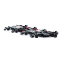 Ver imagem 4 de Pack Miniatura F1 Mercedes C/4 Carros Hamilton 1:43 Bburago