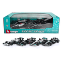 Ver imagem 1 de Pack Miniatura F1 Mercedes C/4 Carros Hamilton 1:43 Bburago