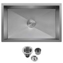 Ver imagem 1 de Cuba Inox 304 Quadrada Gourmet Plana Cozinha 70x40 com Válvula SMARTINOX SQ700