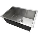 Ver imagem 4 de Cuba Inox 304 Quadrada Gourmet Plana Cozinha 70x40 com Válvula SMARTINOX SQ700