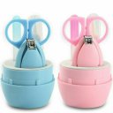 Ver imagem 2 de Kit Cuidado com As Unhas 4 Peças com Estojo para Bebês Rosa