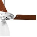 Ver imagem 3 de Ventilador de Teto com Controle Remoto Yris 150W e 180W Branco Pás Mogno Ventex - 127V