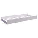 Ver imagem 1 de Cama Auxiliar Com Rodízios BB692 Branco - Completa Móveis