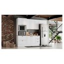 Ver imagem 3 de Cozinha Modulada Americana 4 Peças Branco HP com Tampo Calcare – Henn