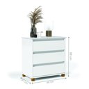 Ver imagem 2 de Mesa de cabeceira Alana Branco