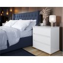 Ver imagem 5 de Mesa de cabeceira Alana Branco