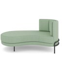 Ver imagem 2 de Sofá Chaise Longue Living Lucca Esquerdo D02 Linho Verde D-477