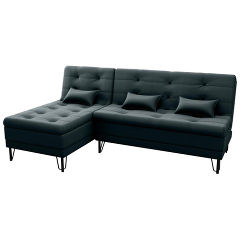 Sofá Cama com Chaise 3 Lugares 2,00 Mts Nice Matrix