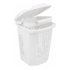 Roupeiro Telado Astra Cesto 70l:branca