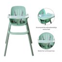Ver imagem 3 de Cadeira De Alimentação Poke Verde (Até 15Kg) - Burigotto