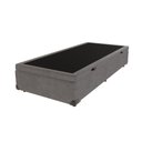 Ver imagem 1 de Base Box Baú Solteiro Cinza de Madeira 88cm Kazamix