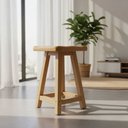 Ver imagem 2 de Banqueta de Madeira em Eucalipto 50 Cm de Altura com Acabamento