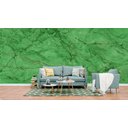 Ver imagem 1 de Papel de Parede Painel 3D Mármore Carrara Verde Escuro 4M Revestimento Pedra Requinte Auto Colante