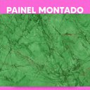 Ver imagem 3 de Papel de Parede Painel 3D Mármore Carrara Verde Escuro 4M Revestimento Pedra Requinte Auto Colante