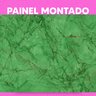 Papel de Parede Painel 3D Mármore Carrara Verde Escuro 4M Revestimento Pedra Requinte Auto Colante - 3