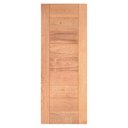 Ver imagem 4 de Porta Madeira Folha Pe 301 Esel 2.10m X 80cm Cedro Mara