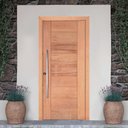 Ver imagem 5 de Porta Madeira Folha Pe 301 Esel 2.10m X 80cm Cedro Mara